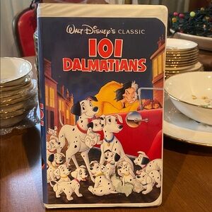 Walt Disney VHS Tape Collection Vintage 1980-1990’s - 101 Dalmatians